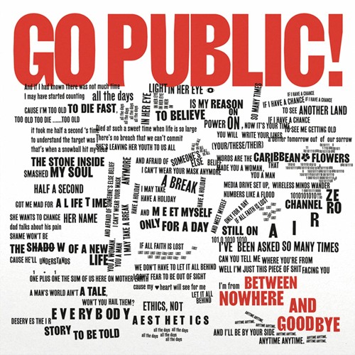 GO PUBLIC ! -Between Nowhere and Goodbye LP